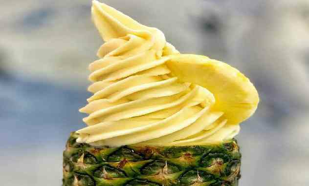 طريقة عمل ايس كريم الاناناس